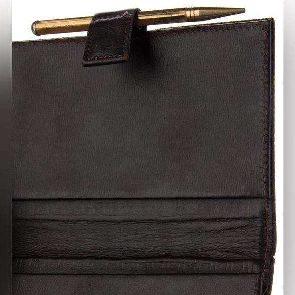 Louis Vuitton Wallet/Card Holdet With Gold Pencil - Picture 4 of 10